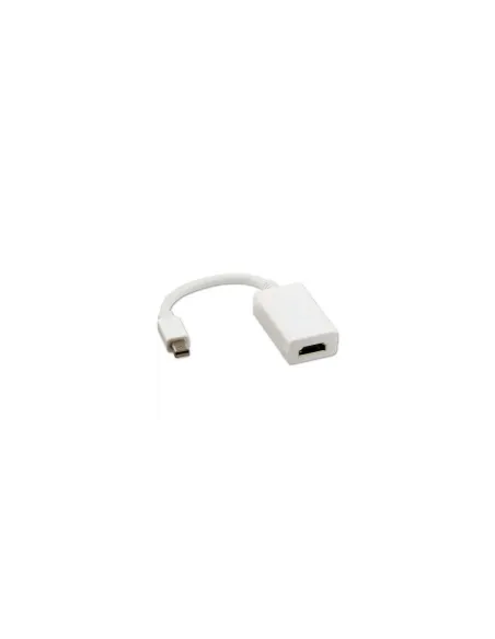 Conversor Nanocable 10.16.0102-W/ Mini DisplayPort Macho - HDMI Hembra/ 15cm/ Blanco