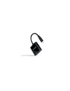 Conversor Nanocable 10.16.4102-BK/ USB Tipo-C Macho - HDMI Hembra/ 15cm/ Negro