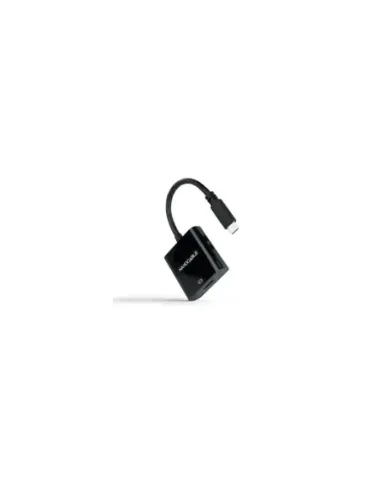 Conversor Nanocable 10.16.4102-BK/ USB Tipo-C Macho - HDMI Hembra/ 15cm/ Negro