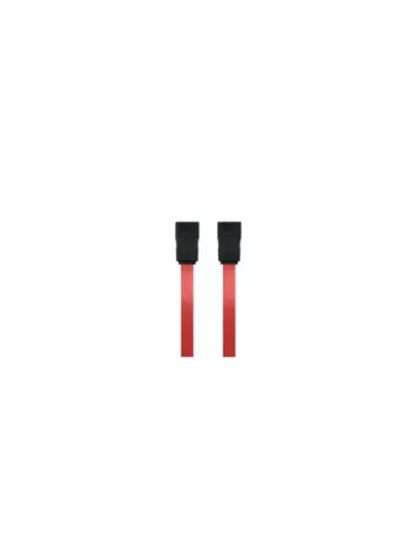 Cable SATA Nanocable 10.18.0101-OEM/ SATA Hembra - SATA Hembra/ 50cm/ Rojo