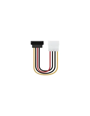 Nanocable CABLE SATA ALIMENTACION ACODADO 5.25"(MOLEX 4PIN)/M-SATA/H 16 CM OEM