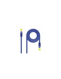 Nanocable Cable de red latiguillo RJ45 LSZH Cat.6A SFTP AWG26, Azul, 0.5m