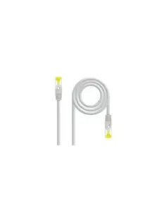 Nanocable Cable Red Latiguillo RJ45 LSZH CAT.6A SFTP AWG26, Gris, 25 cm