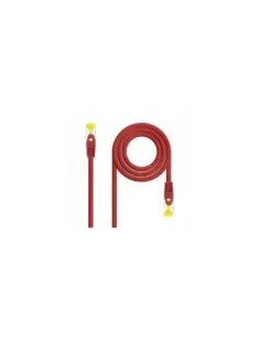 Nanocable Cable de red latiguillo RJ45 LSZH Cat.6A SFTP AWG26, Rojo, 3.0 m