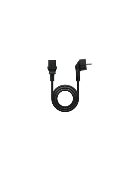 Cable Alimentación CPU Nanocable 10.22.0102-L2/ CEE7 Macho - C13 Hembra/ 2m/ Negro