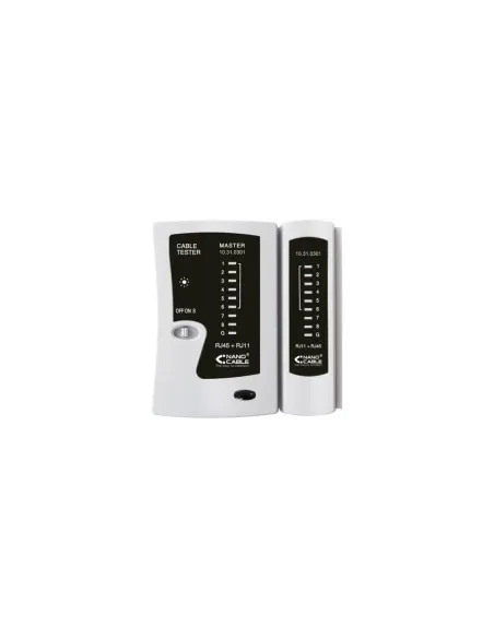 Tester Nanocable 10.31.0301 para RJ11-RJ12-RJ45