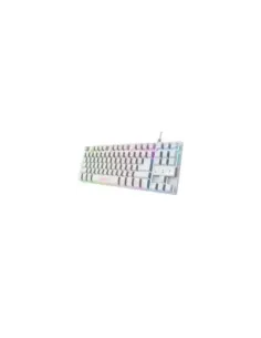 Teclado Gaming Trust Gaming GXT 833W Thado TKL/ Blanco
