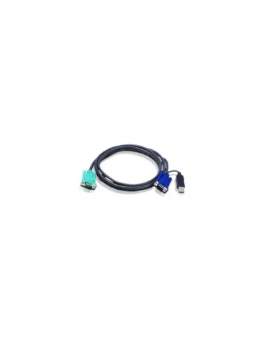 Aten 2L5205U cable para video, teclado y ratón (kvm) Negro 5 m