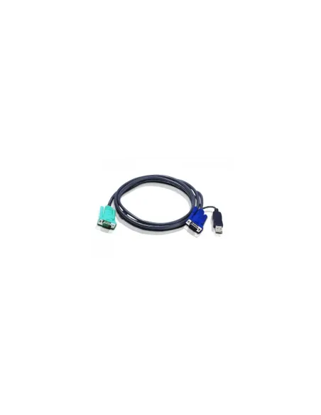 Aten 2L5205U cable para video, teclado y ratón (kvm) Negro 5 m