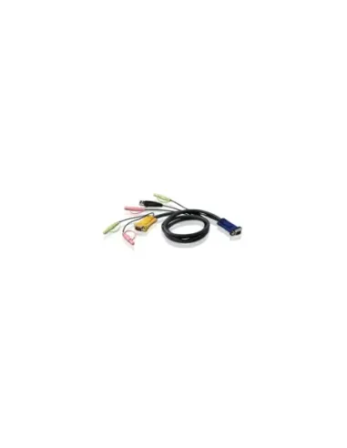 ATEN CABLE KVM USB CON AUDIO Y SPHD 3 EN 1 DE 5 M (2L-5305U)