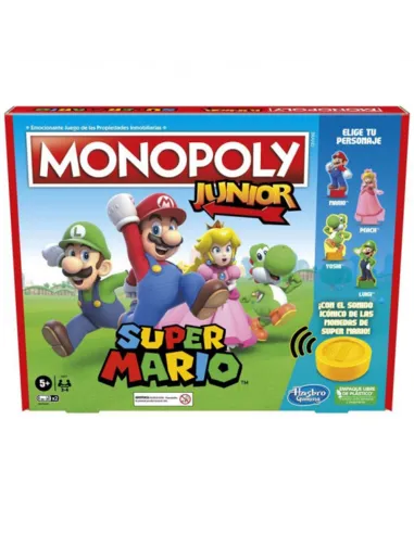 Juego de mesa monopoly jr super mario edition español