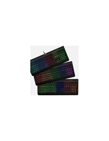 HP HyperX Alloy Core RGB teclado USB Español Negro