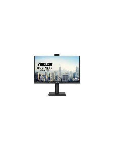 Monitor Profesional Asus BE249QFK 24"/ Full HD/ Webcam/ Multimedia/ Regulable en altura/ Negro