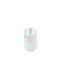 ASUS ROG Keris II Origin WHT ratón Juego mano derecha RF Wireless + Bluetooth + USB Type-A Óptico 42000 DPI