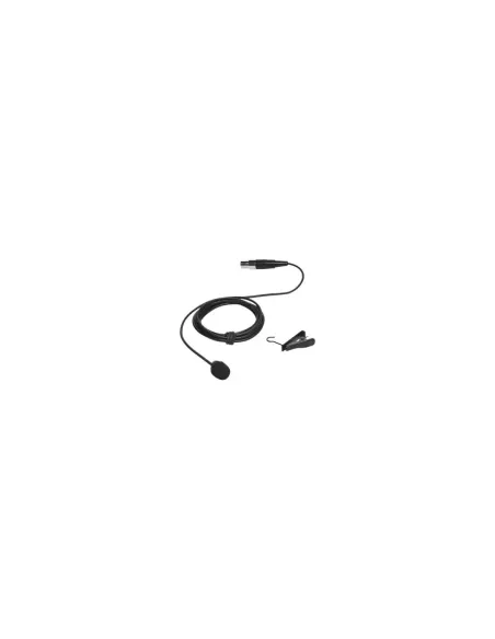 CLEARONE LAVALIER, CARDIOID, BLACK COLOR MICROPHONE FOR WIRELESS BELTPACK TRANSMITTER (910-6004-040)