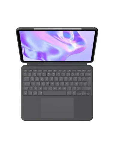 Funda logitech combo touch con teclado para ipad pro 13 pulgadas (m4) grafito español
