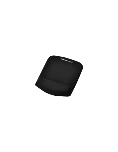 ALFOMBRILLA CON REPOSAMUÑECAS RATON PLUSHTOUCH NEGRO FELLOWES 9252003