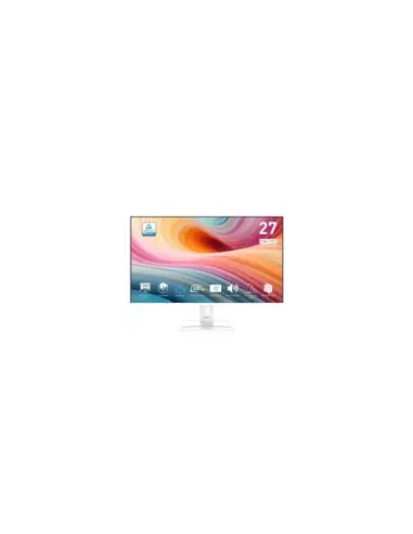 MSI MONITOR PRO MP275W E2. 27" IPS PLANO. 1920x1080 . 120HZ. BLANCO