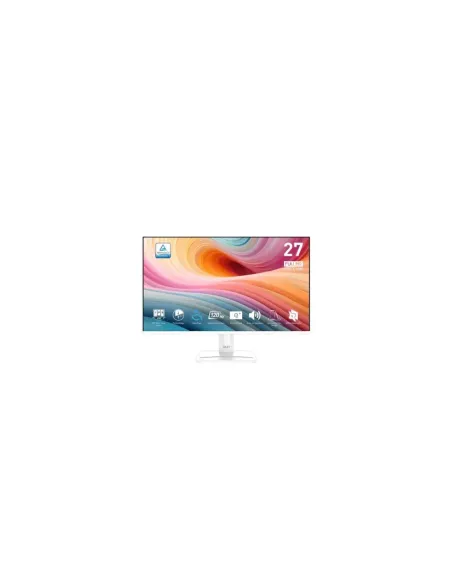 MSI MONITOR PRO MP275W E2. 27" IPS PLANO. 1920x1080 . 120HZ. BLANCO
