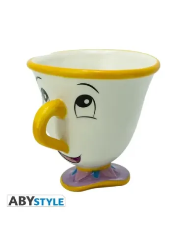 Taza 3d abystyle disney la bella y la bestia -  chip