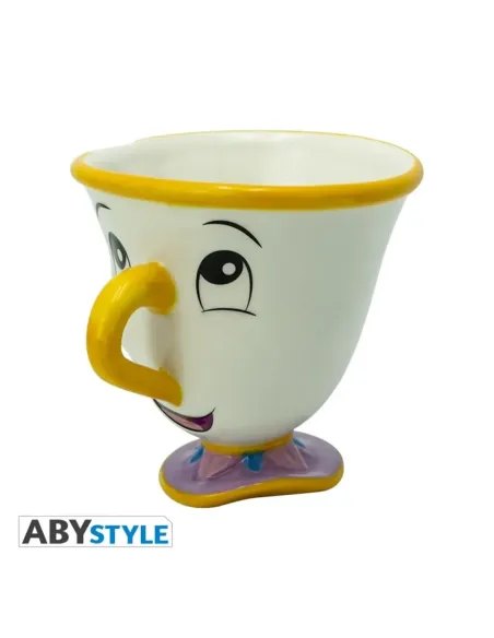 Taza 3d abystyle disney la bella y la bestia -  chip
