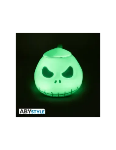 Taza abystyle pesadilla antes de navidad jack brilla en la oscuridad