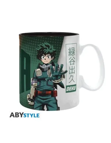 Taza abystyle my hero academia deku y dynamight 460ml