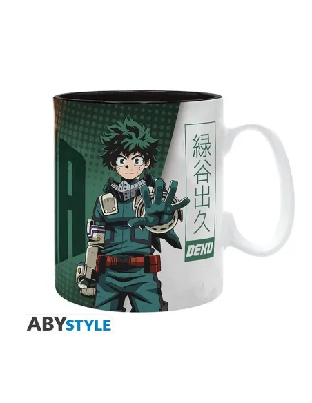 Taza abystyle my hero academia deku y dynamight 460ml