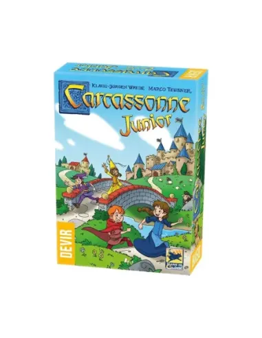 Juego de mesa devir carcassonne junior (trilingüe)