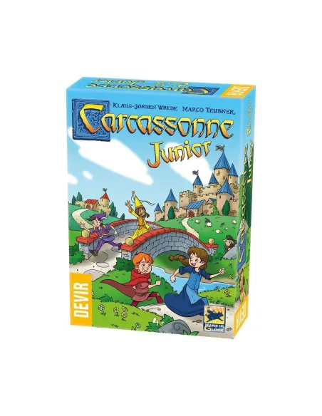Juego de mesa devir carcassonne junior (trilingüe)