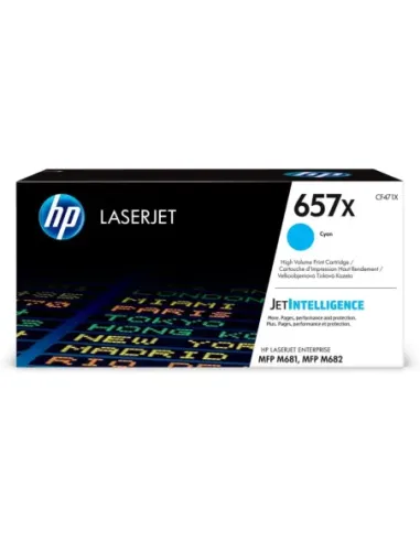 Toner hp 657x cyan