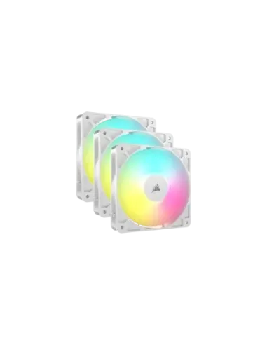 Corsair RS120 ARGB Carcasa del ordenador Ventilador 12 cm Blanco 3 pieza(s)