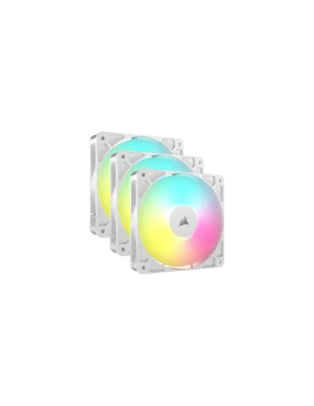 Corsair RS120 ARGB Carcasa del ordenador Ventilador 12 cm Blanco 3 pieza(s)