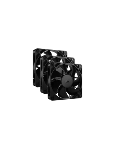 Corsair RS120 Carcasa del ordenador Ventilador 12 cm Negro 3 pieza(s)