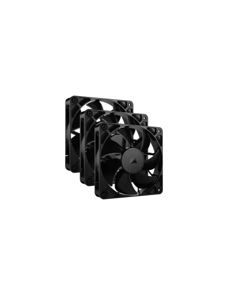 Corsair RS120 Carcasa del ordenador Ventilador 12 cm Negro 3 pieza(s)