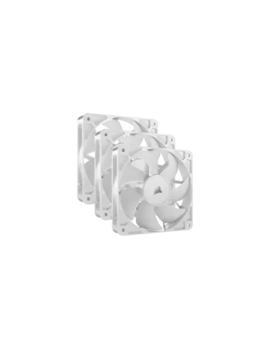 Corsair RS120 Carcasa del ordenador Ventilador 12 cm Blanco 3 pieza(s)