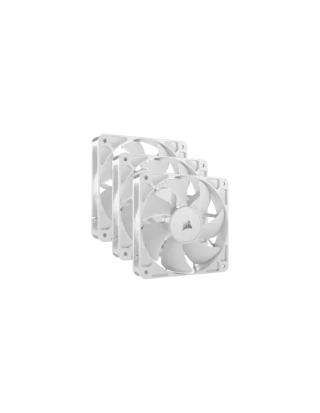 Corsair RS120 Carcasa del ordenador Ventilador 12 cm Blanco 3 pieza(s)
