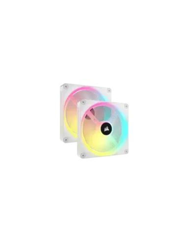 Corsair CO-9051008-WW sistema de refrigeración para ordenador Carcasa del ordenador Ventilador 14 cm Blanco 2 pieza(s)