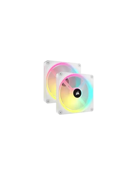 Corsair CO-9051008-WW sistema de refrigeración para ordenador Carcasa del ordenador Ventilador 14 cm Blanco 2 pieza(s)