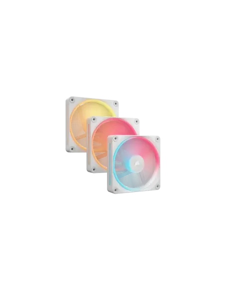 Corsair iCUE LINK LX120-R RGB Carcasa del ordenador Ventilador 12 cm Blanco 3 pieza(s)