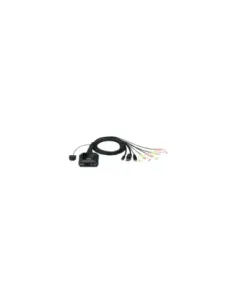 ATEN 2-PORT USB-C DISPLAYPORT HYBRID CABLE KVM SWITCH (CS52DP-AT) (CP20)