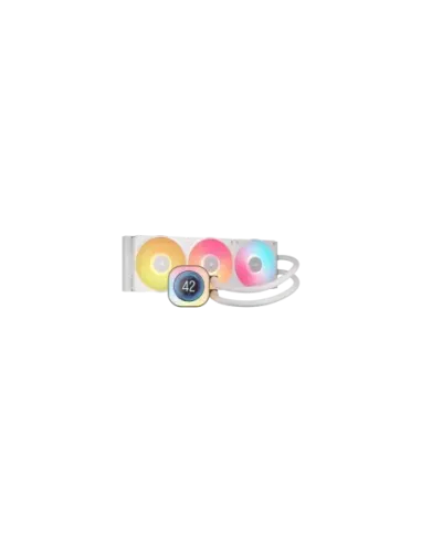 Corsair iCUE LINK TITAN 360 RX LCD Procesador Refrigerador de aire 12 cm Blanco 1 pieza(s)