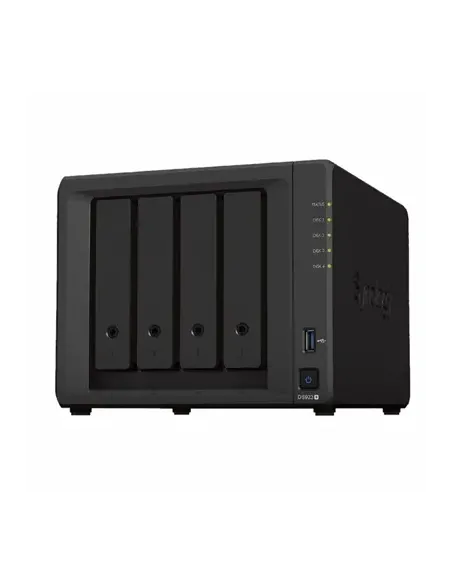 Servidor nas synology disk station ds923+ 4gb 4 bahias raid gigabit ethernet