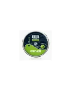 MAXELL DVD 8,5 GB. GRABABLE. DOBLE CAPA. TARRINA 10 UNIDADES. 4X