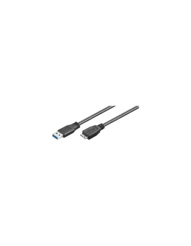 Ewent EW-100113-020-N-P cable USB 1,8 m USB 3.2 Gen 1 (3.1 Gen 1) USB A Micro-USB B Negro