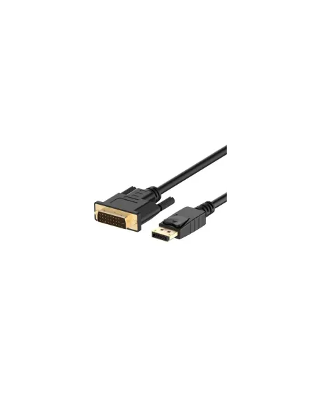 Ewent EC1441 adaptador de cable de vídeo 1,8 m DisplayPort DVI-D Negro