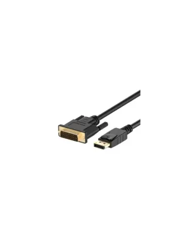 Ewent EC1442 adaptador de cable de vídeo 3 m DisplayPort DVI-D Negro