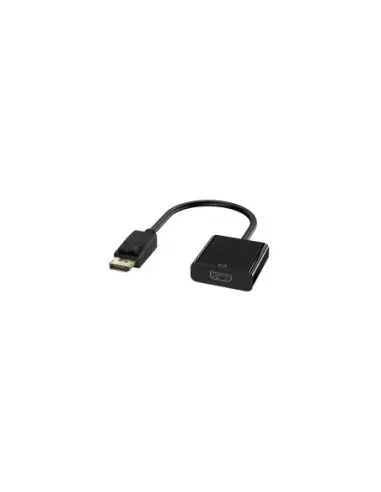 Ewent EC1455 adaptador de cable de vídeo 0,15 m DisplayPort HDMI Negro