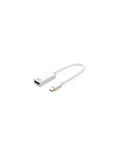 Ewent EC1458 adaptador de cable de vídeo 0,15 m Mini DisplayPort HDMI tipo A (Estándar) Blanco