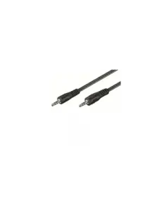 Ewent EW-220101-050-N-P cable de audio 5 m 3,5mm Negro